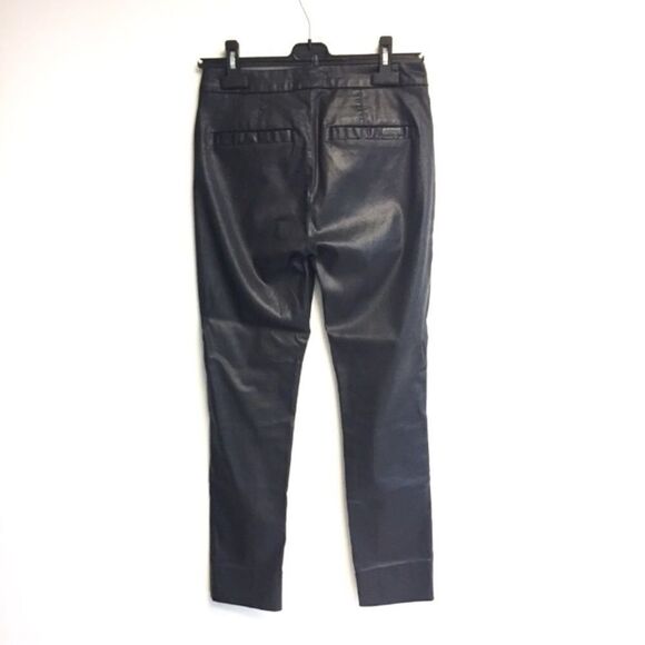 7 For All Mankind Black Low-Rise Chino Ankle Jean 24 - Picture 7 of 7